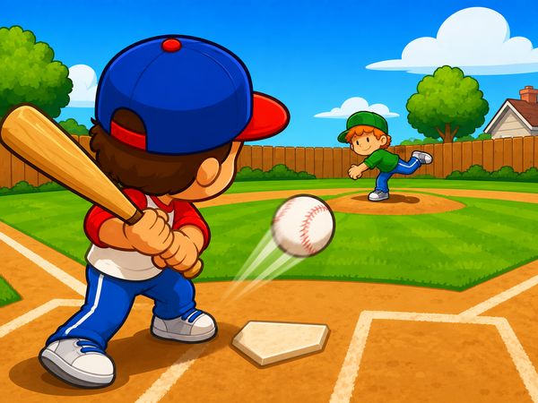 Play Backyard baseball