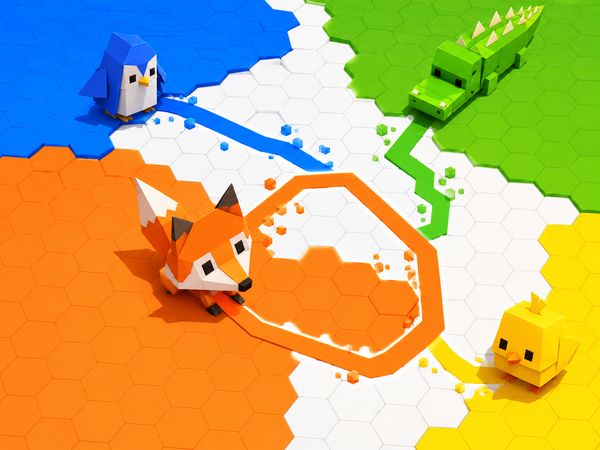 Play Paper animals io